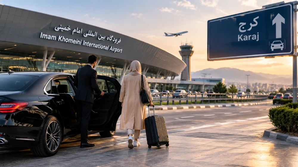 تاکسی از فرودگاه امام به کرج